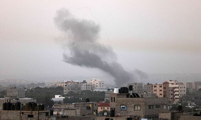 حمله جنگنده های اسرائیل به غزه